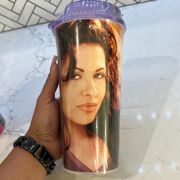 Selena tumbler plastic cup set‎ of 3, brand new and sealed - Picture 10 of 11